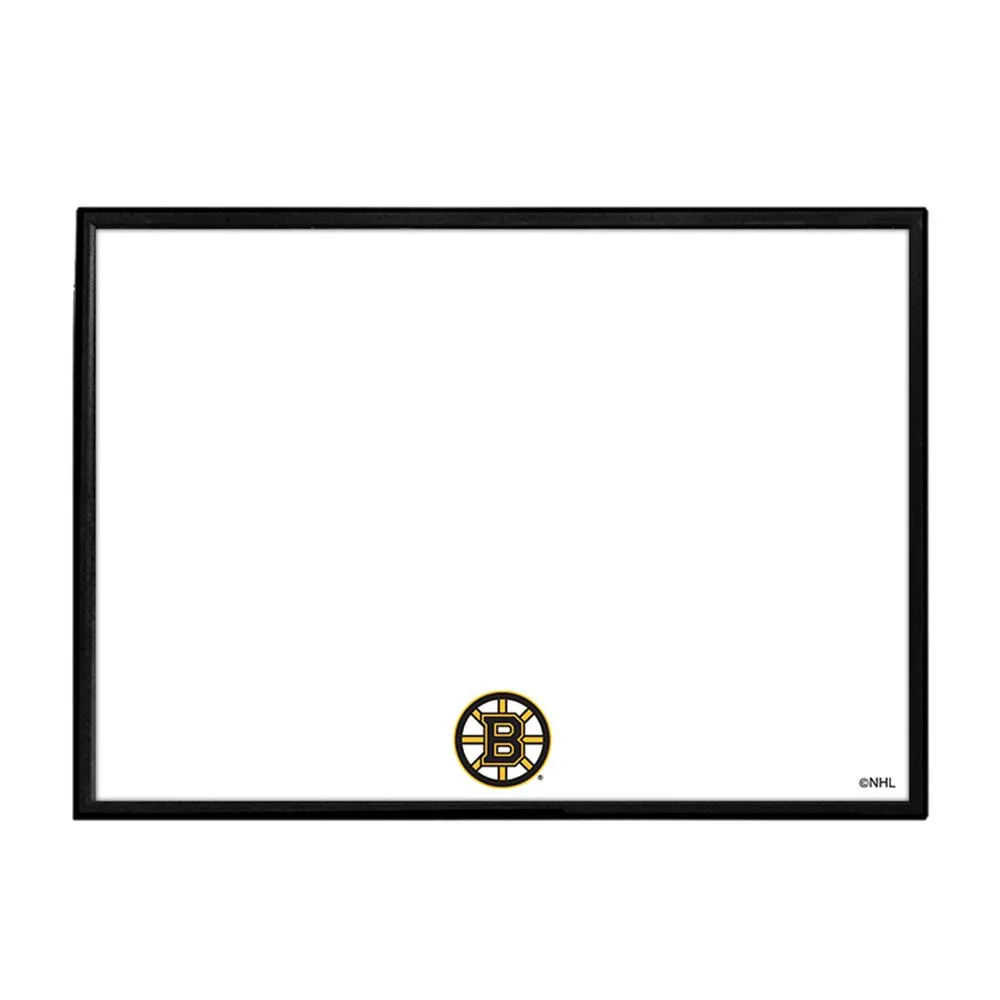 Boston Bruins: Framed Dry Erase Board