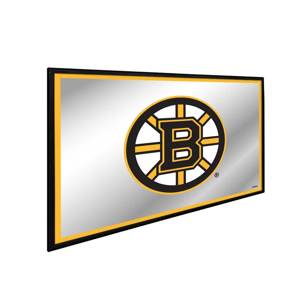 Boston Bruins: Framed Mirrored Wall Sign