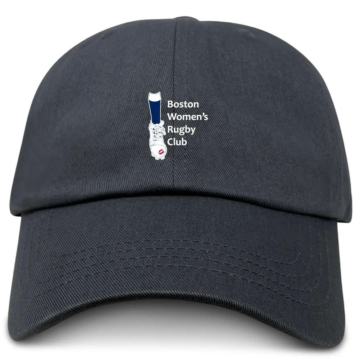 Boston Women's RFC Adult Low-Profile Cotton Twill Dad Cap