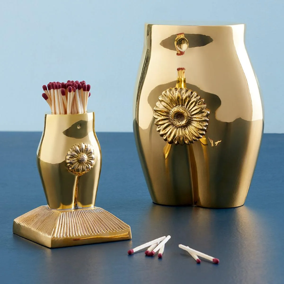Brass Edie Ring Box
