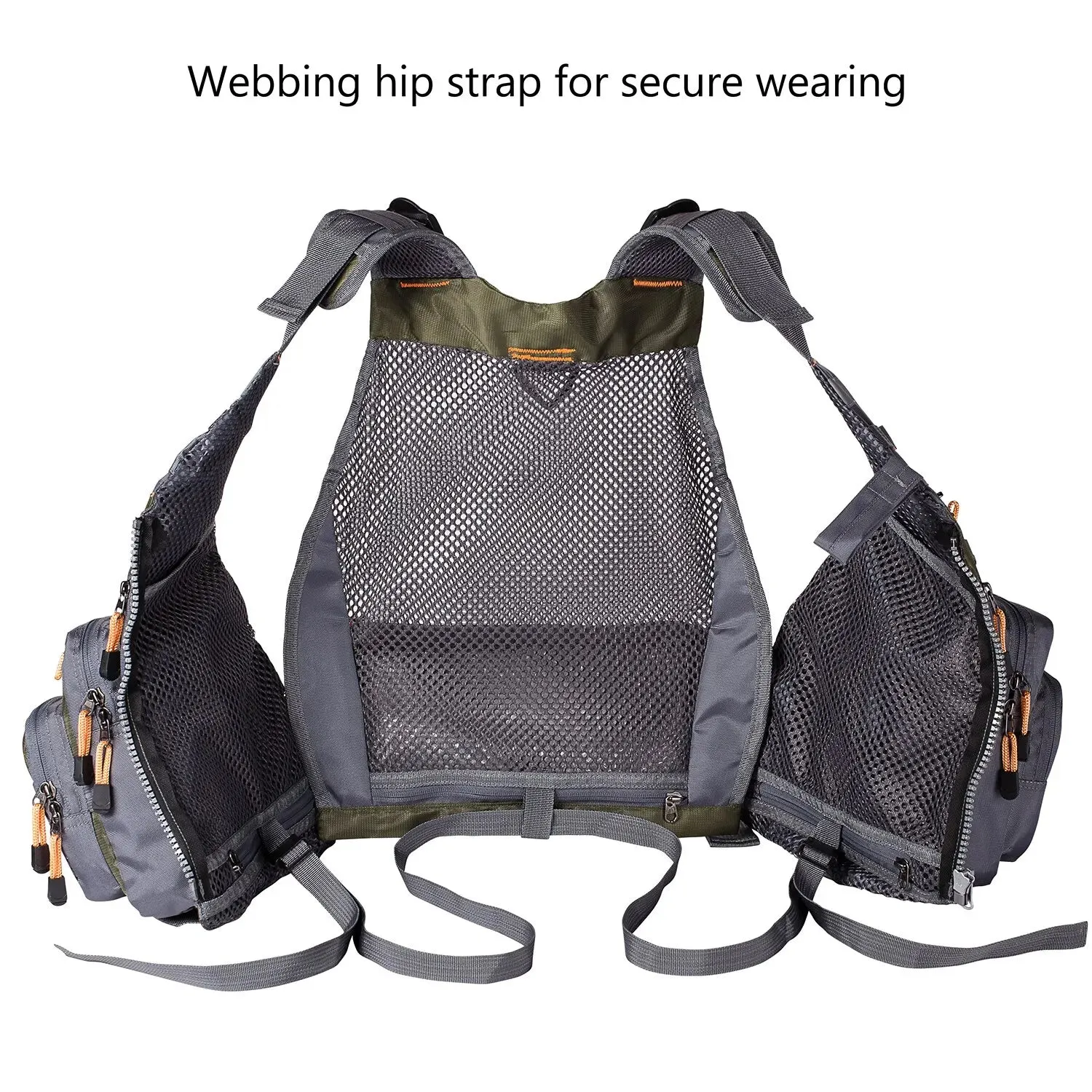 Breathable Adjustable Fishing Vest