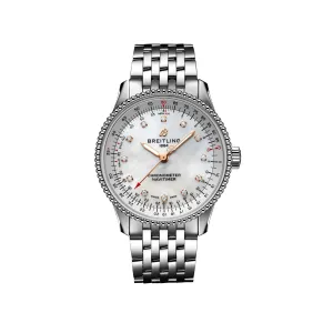 Breitling Navitimer Automatic Watch, 35mm Mother Of Pearl Dial, A17395211A1A1