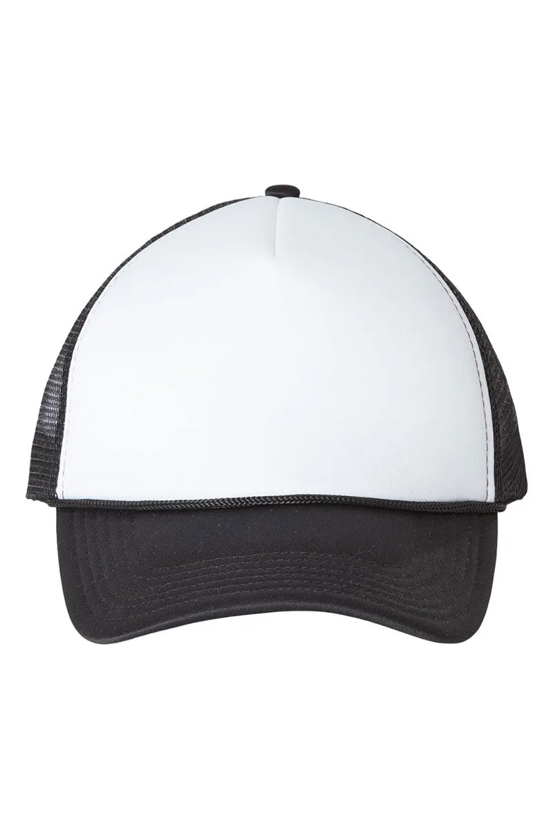 Brushed Clover Foam Mesh Back Trucker Cap