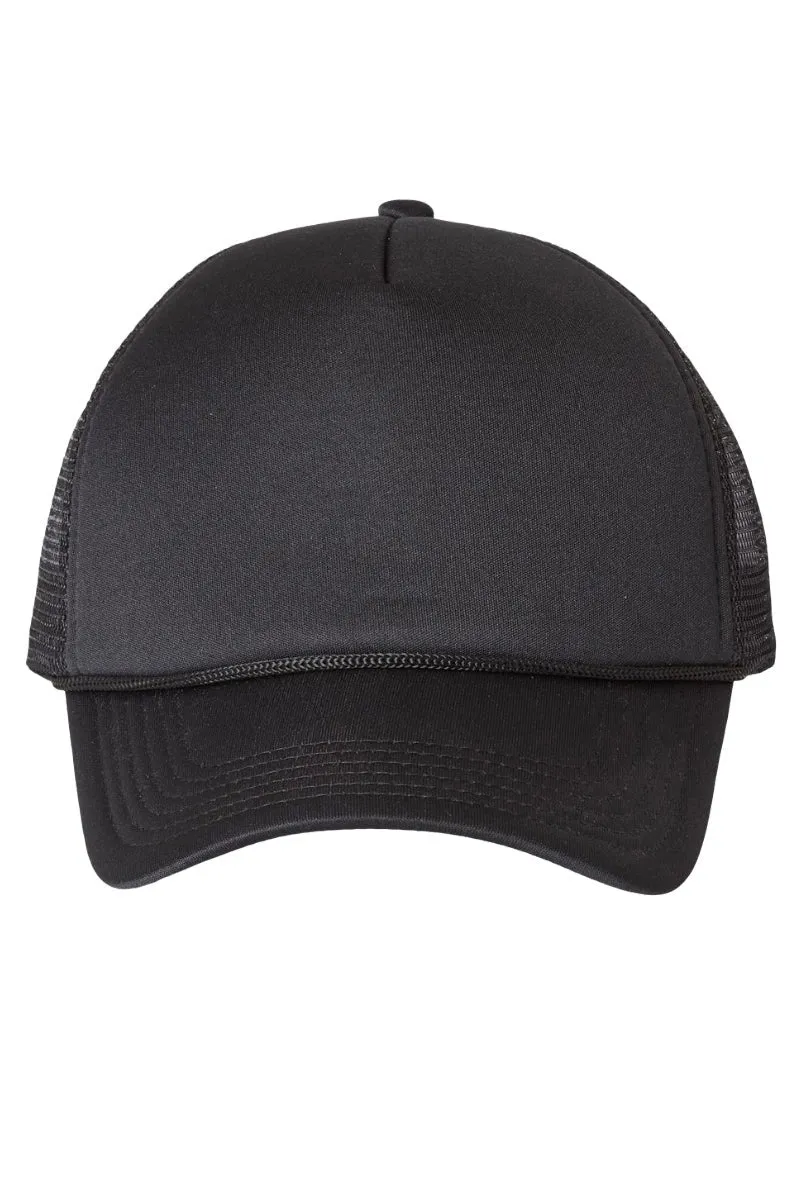 Brushed Clover Foam Mesh Back Trucker Cap