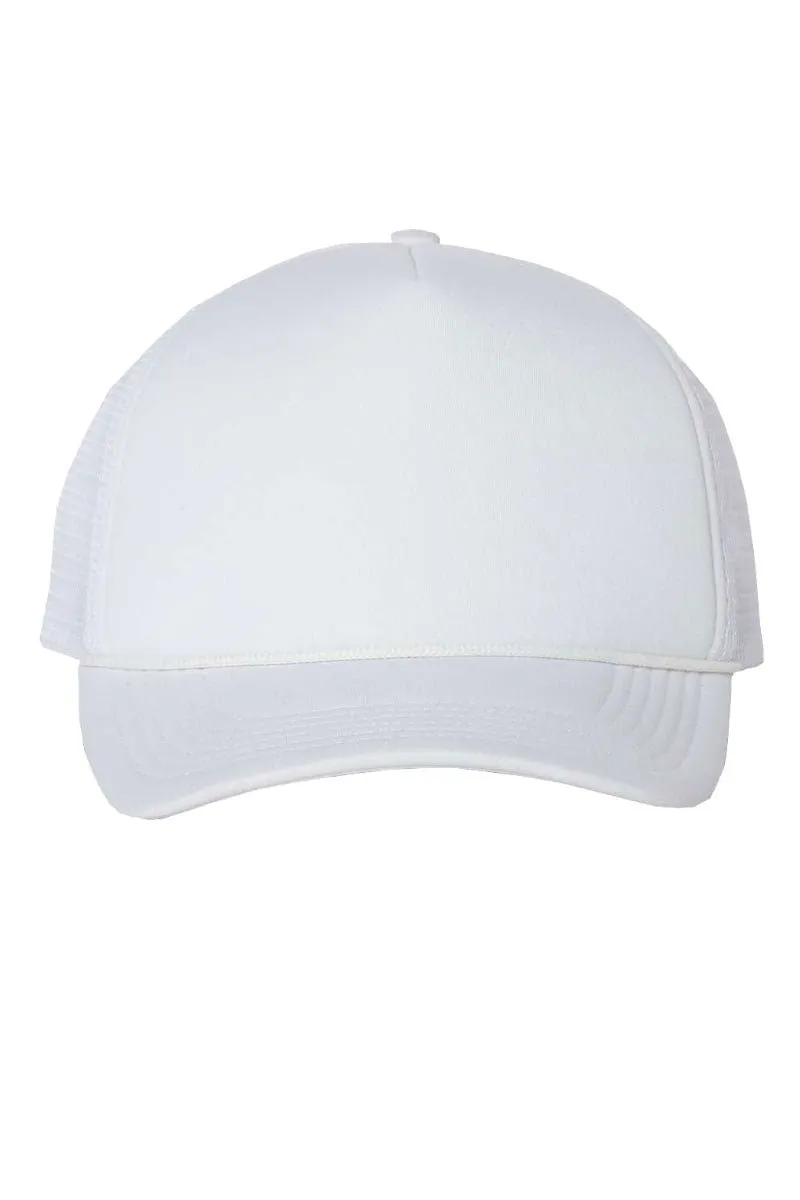 Brushed Clover Foam Mesh Back Trucker Cap