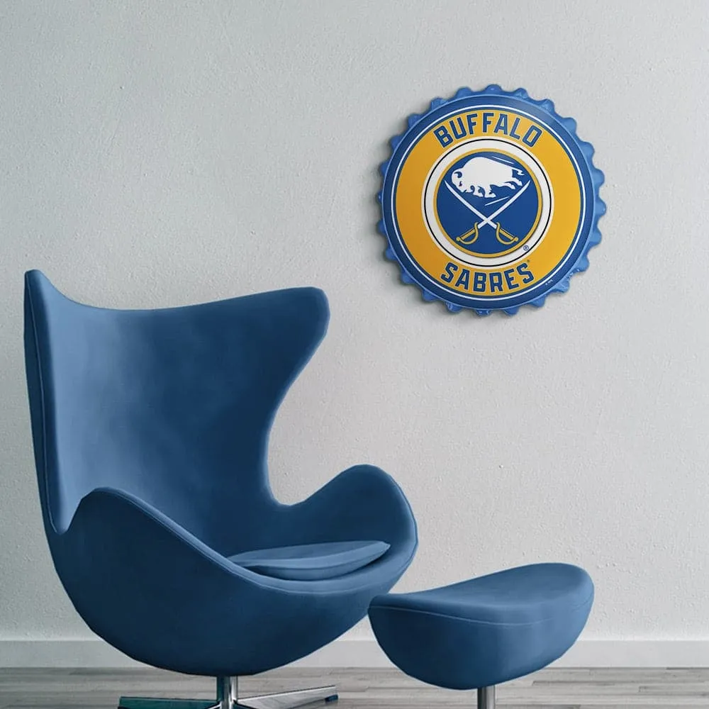 Buffalo Sabres: Bottle Cap Wall Sign