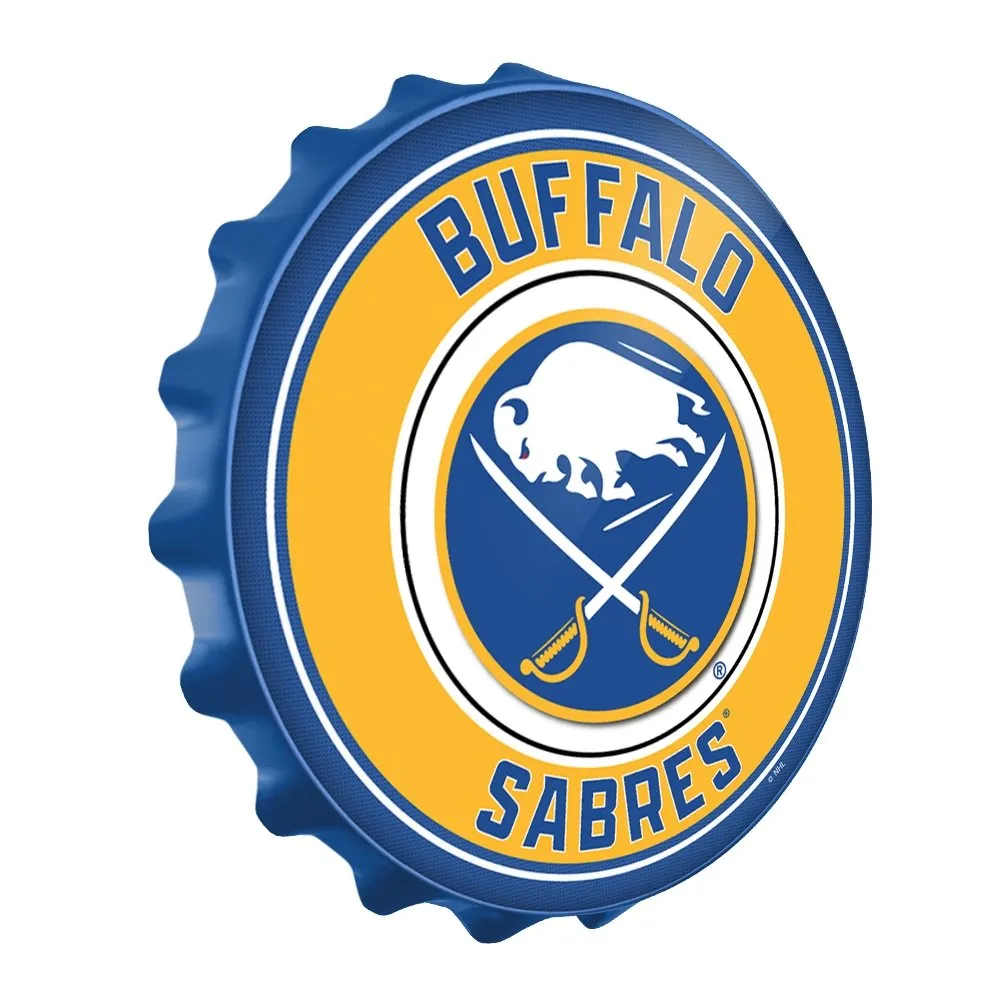 Buffalo Sabres: Bottle Cap Wall Sign