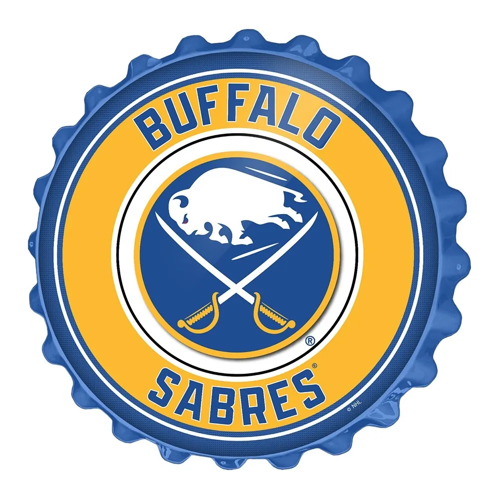 Buffalo Sabres: Bottle Cap Wall Sign