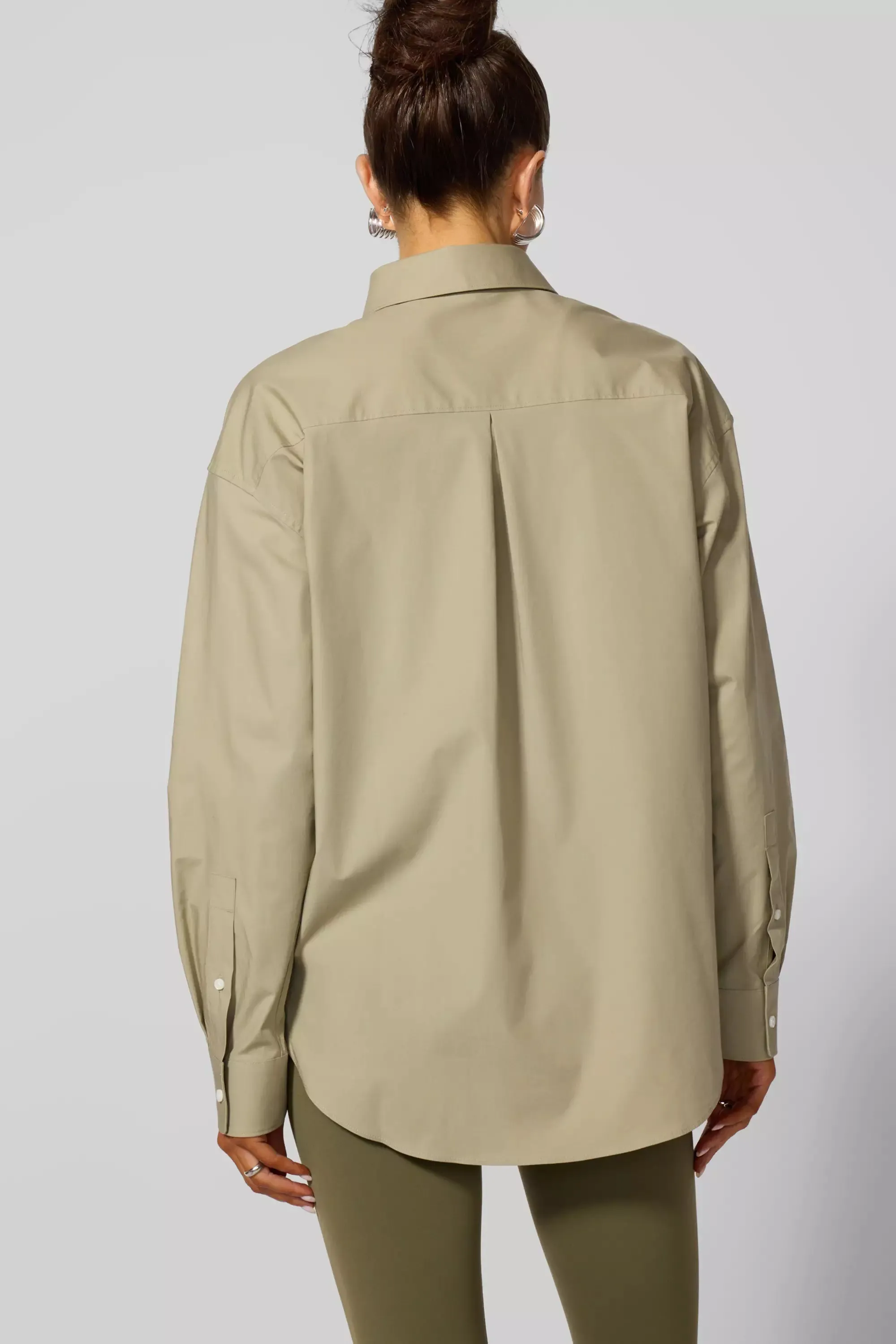 Button Up Shirt - Silver Sage
