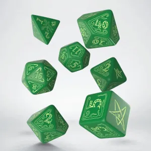 Call of Cthulhu: Green & Glow in the Dark Dice Set