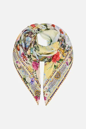 CAMILLA Large Square Scarf - Flor Fantastica