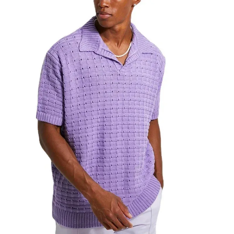 Camisa Masculina Tricô Elegance