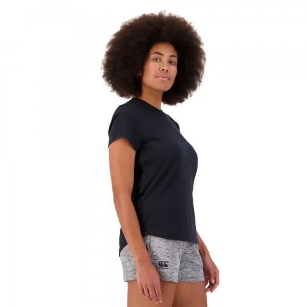 Canterbury Women's Foundation Vapodri T-Shirt - Jet Black