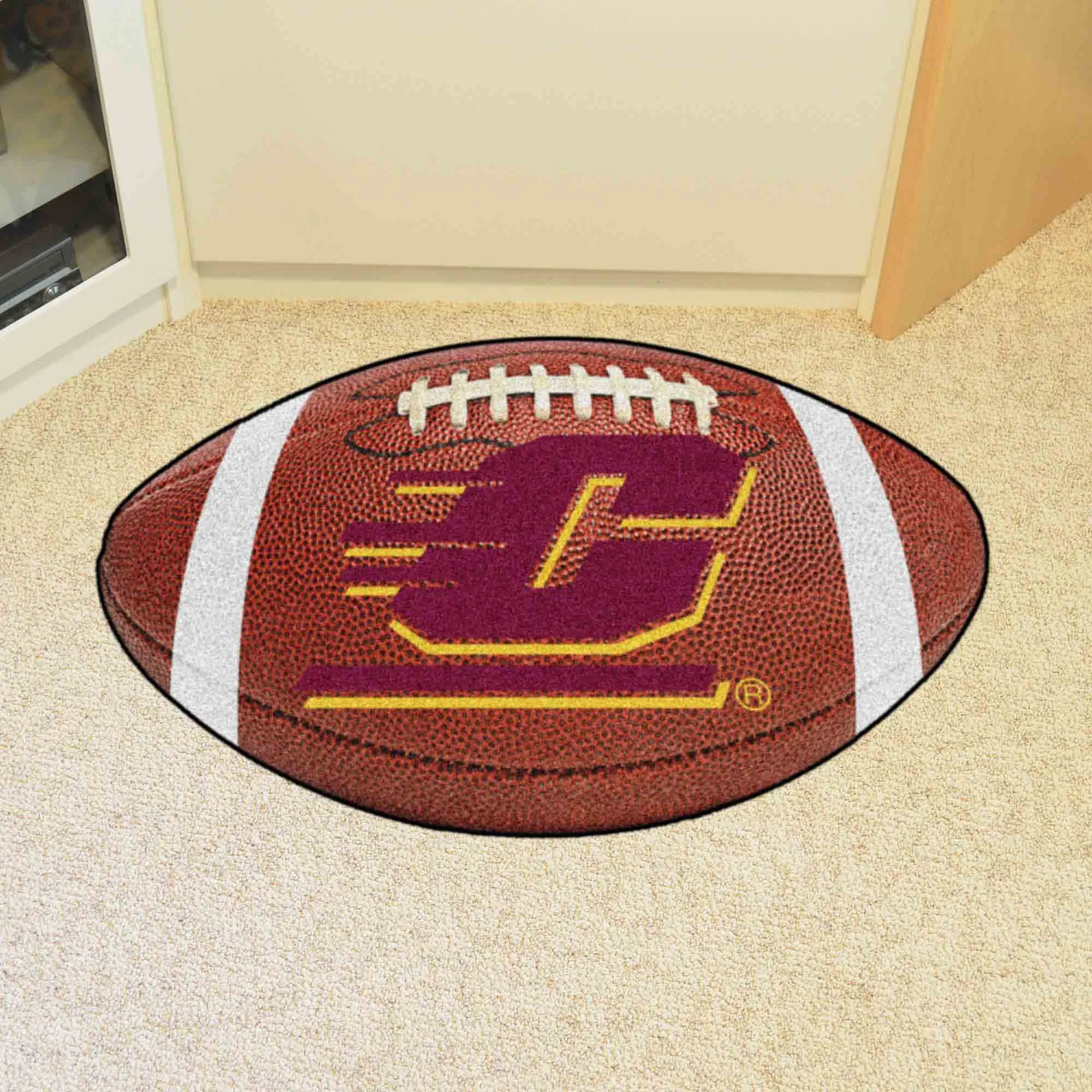 Central Michigan University Football Mat