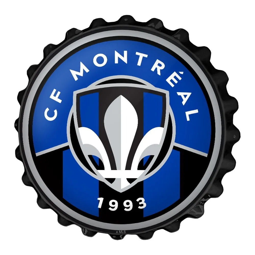 CF Montréal: Bottle Cap Wall Sign