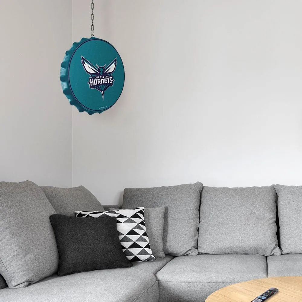 Charlotte Hornets: Bottle Cap Dangler