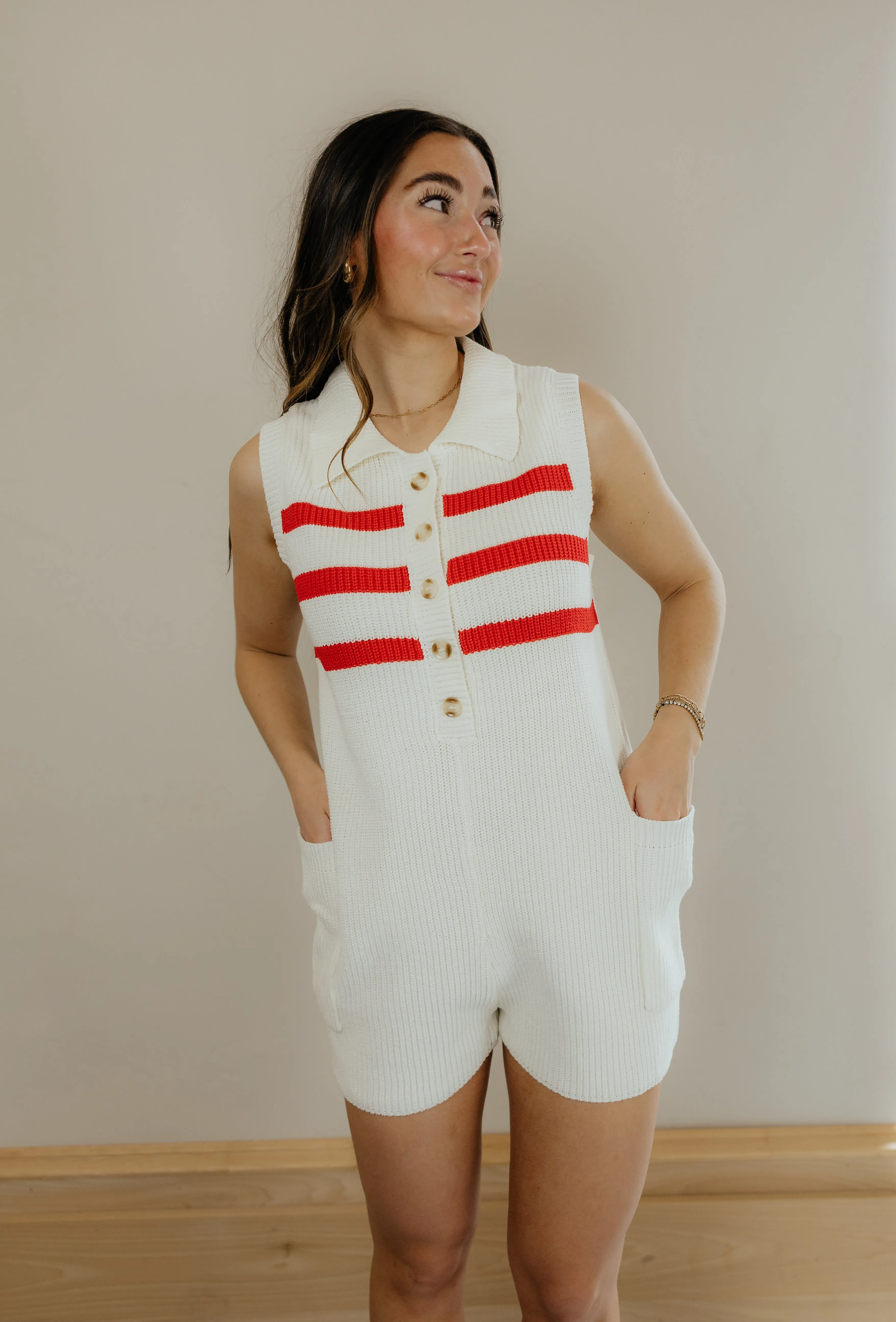 Cherrywood romper