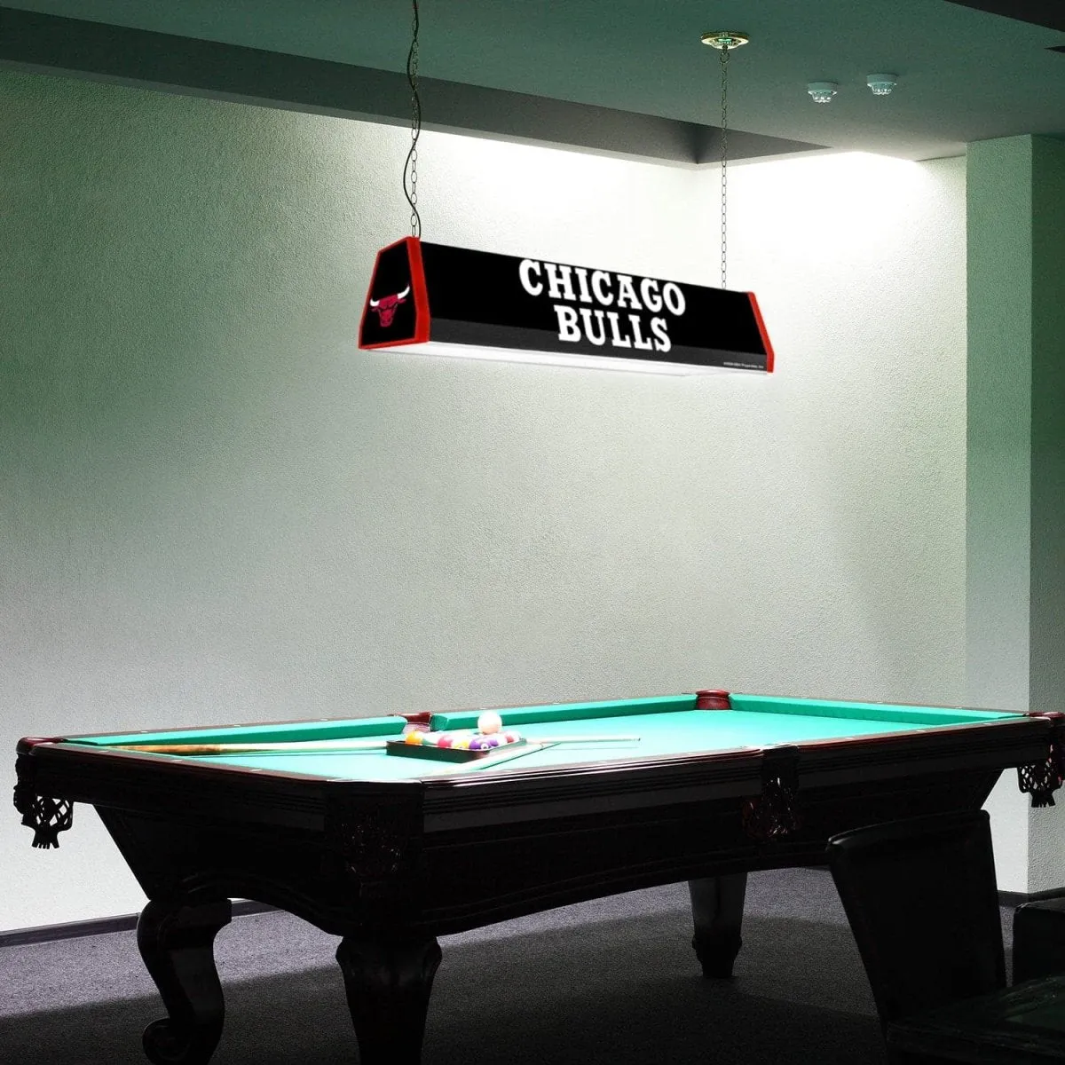 Chicago Bulls: Standard Pool Table Light