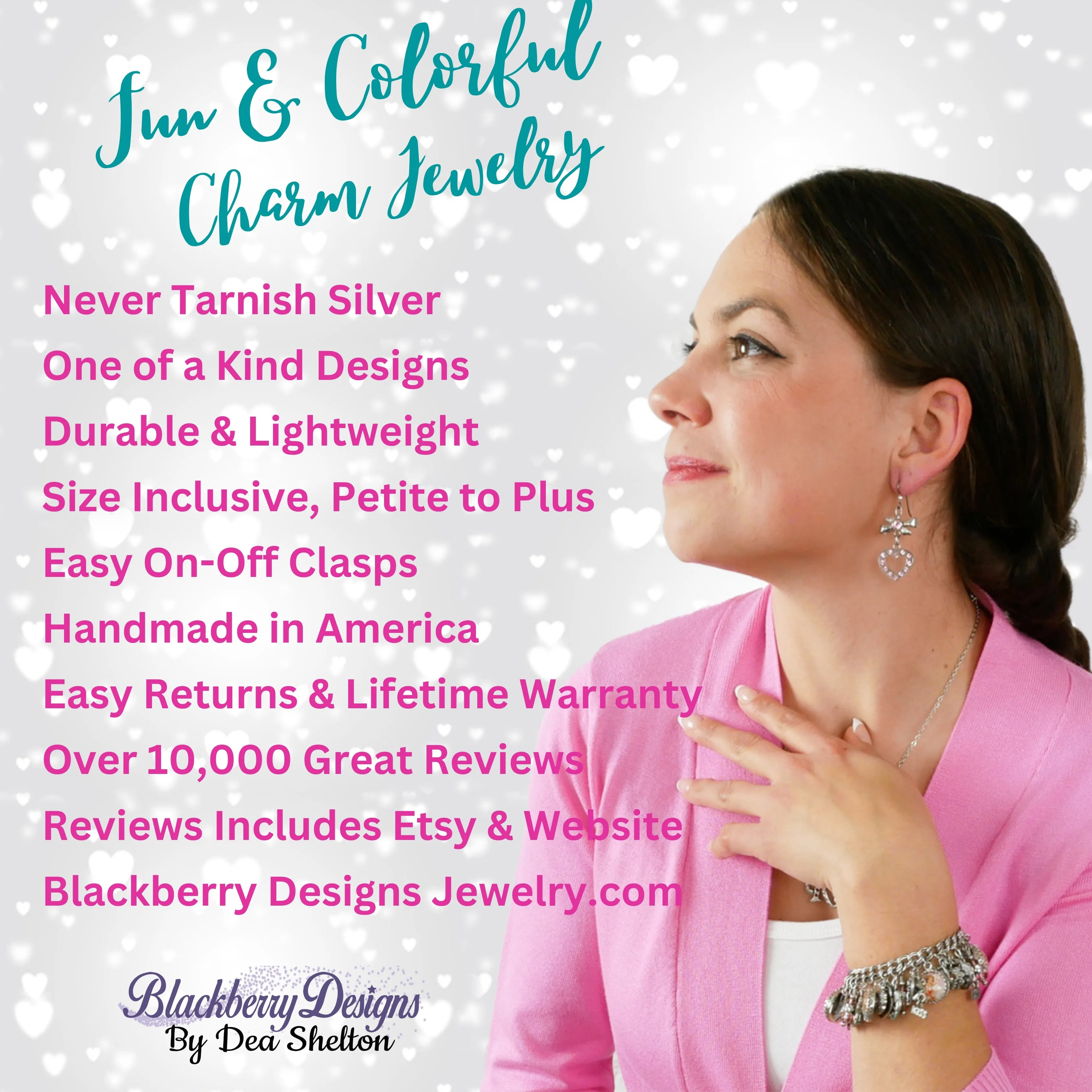 Christmas Earrings, Elves Charms
