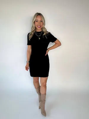 Coast To Coast Short Sleeve Sweater Dress