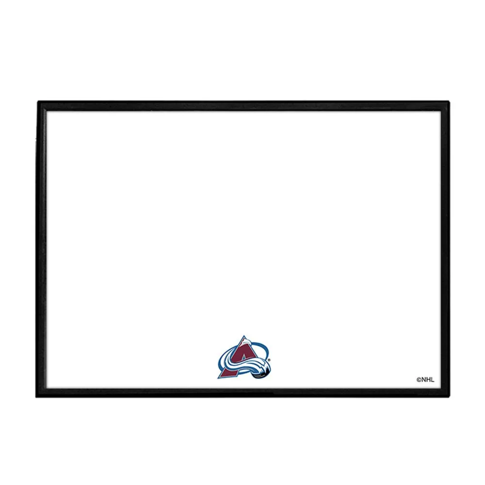 Colorado Avalanche: Framed Dry Erase Board