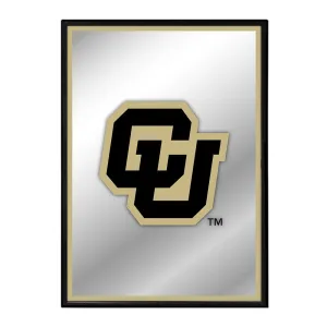 Colorado Buffaloes: CU - Framed Mirrored Wall Sign