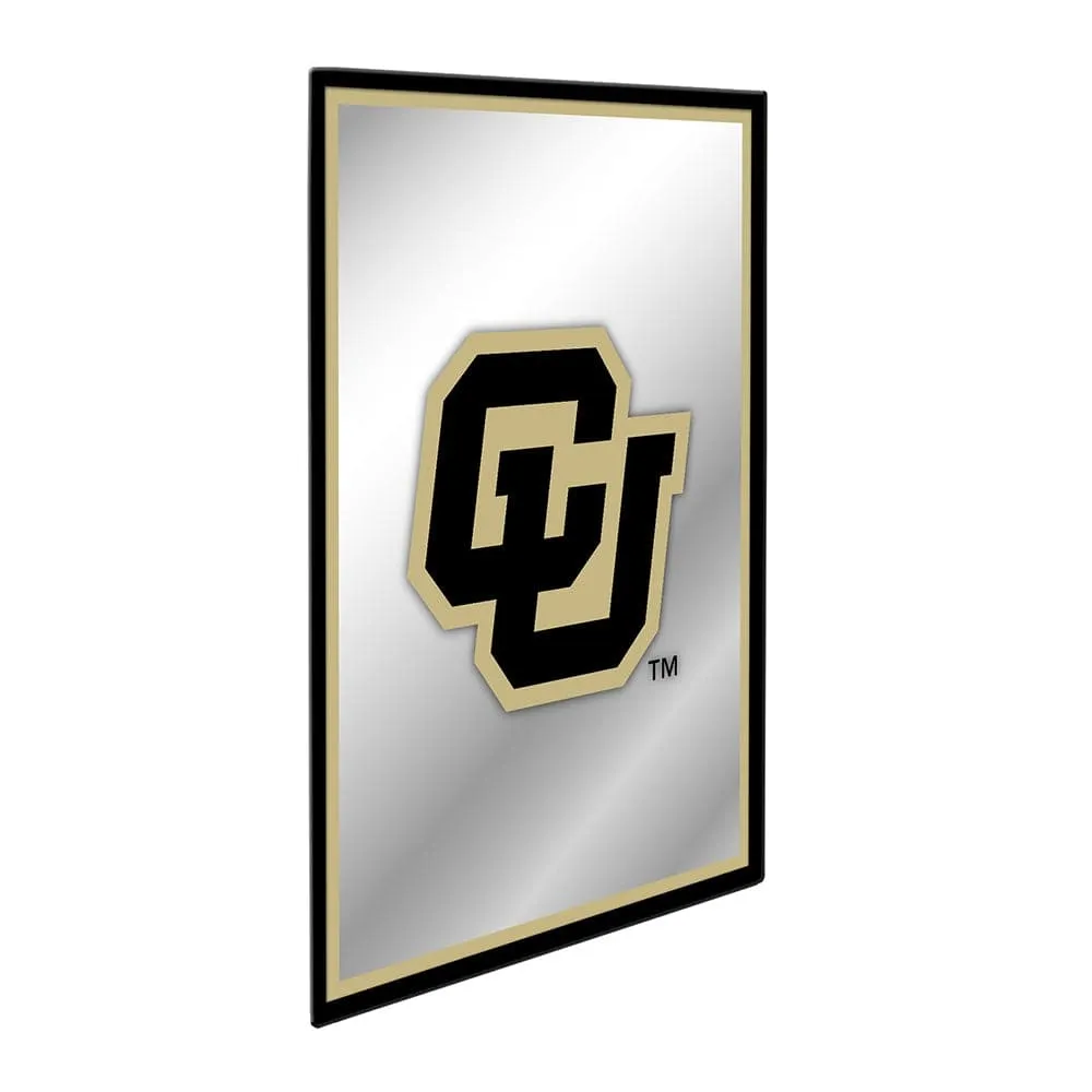 Colorado Buffaloes: CU - Framed Mirrored Wall Sign