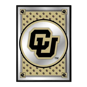 Colorado Buffaloes: Team Spirit, CU - Framed Mirrored Wall Sign