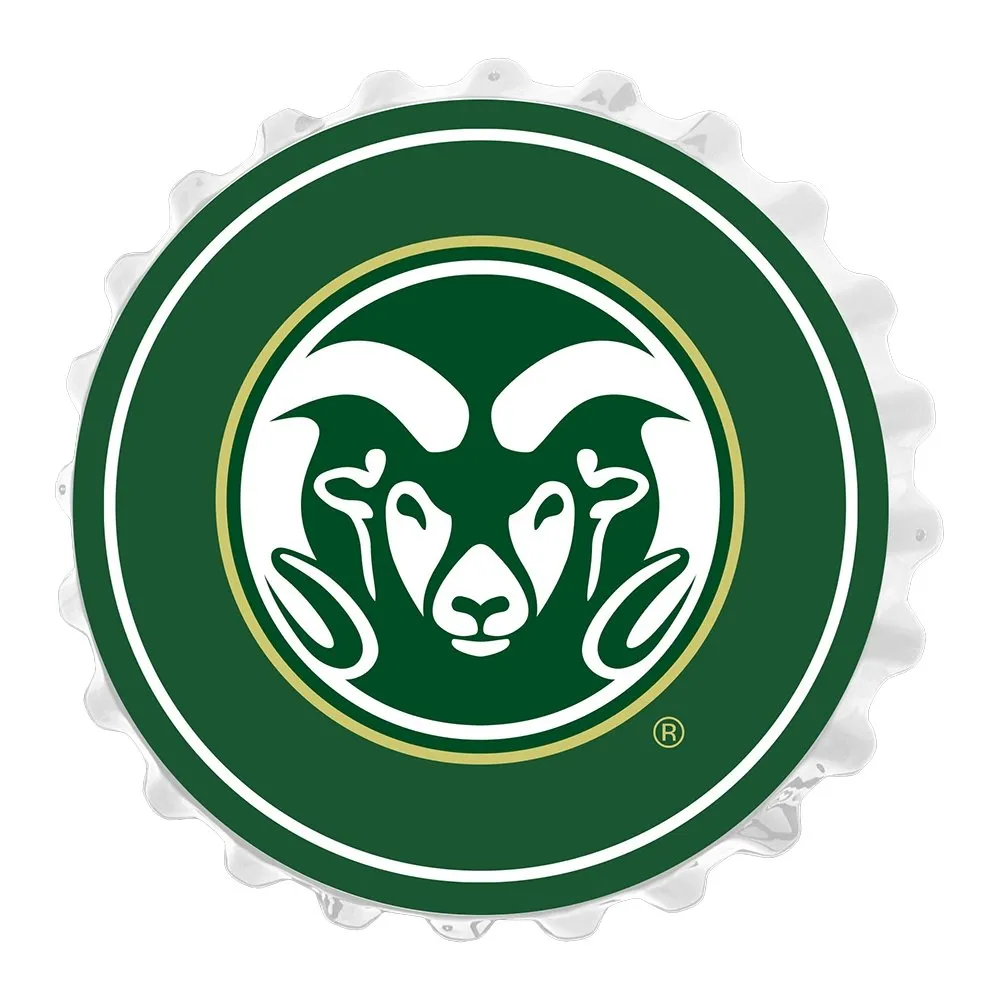 Colorado State Rams: Rams - Bottle Cap Wall Sign