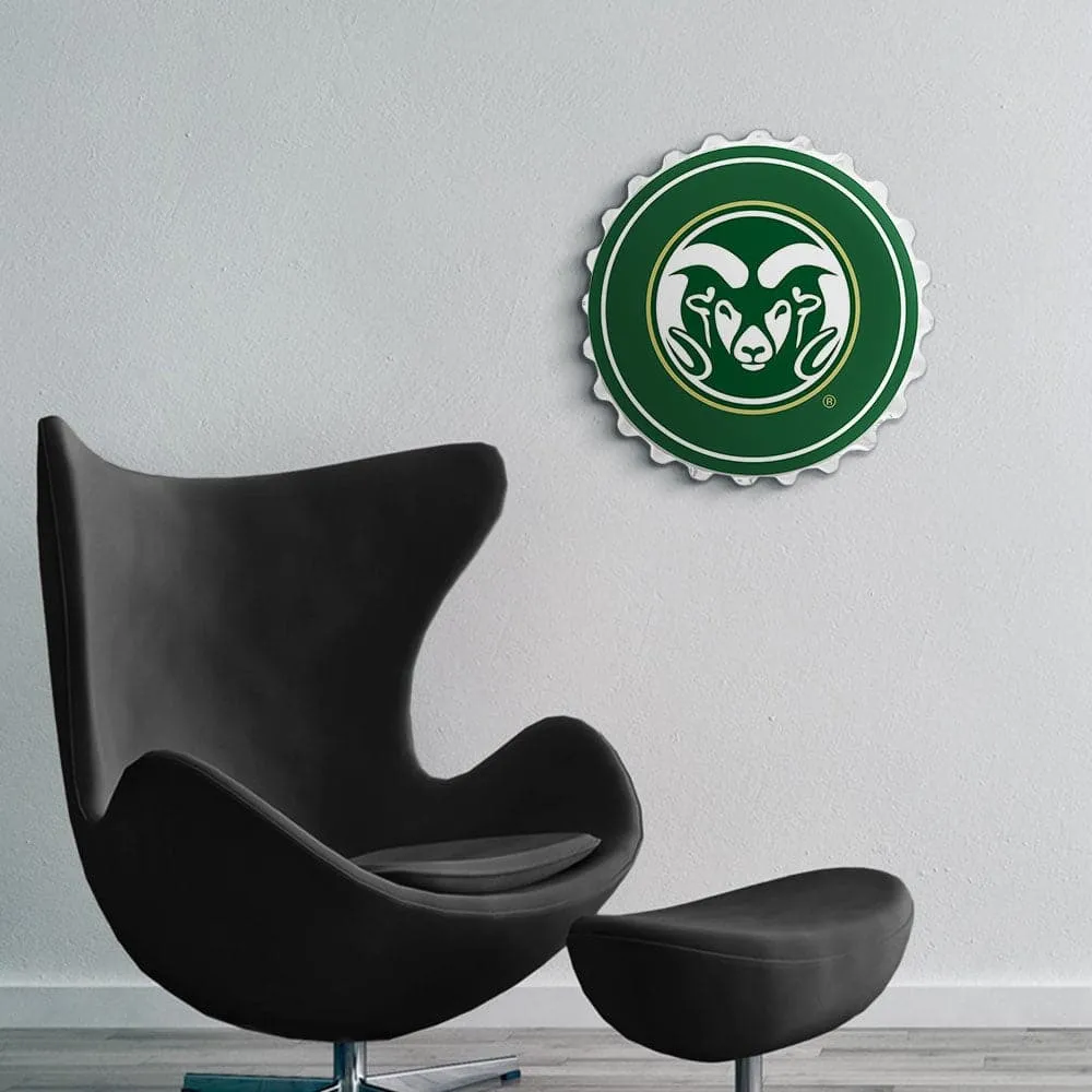 Colorado State Rams: Rams - Bottle Cap Wall Sign