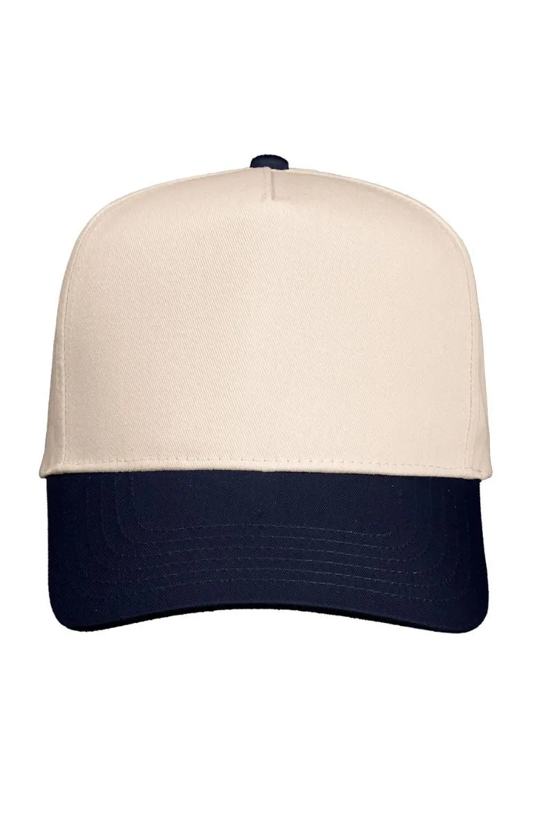 Colorful Child Of God Embroidered Five Panel Twill Cap