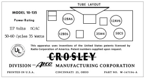 CROSLEY-10-135