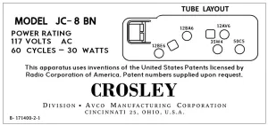 CROSLEY-JC-8BN
