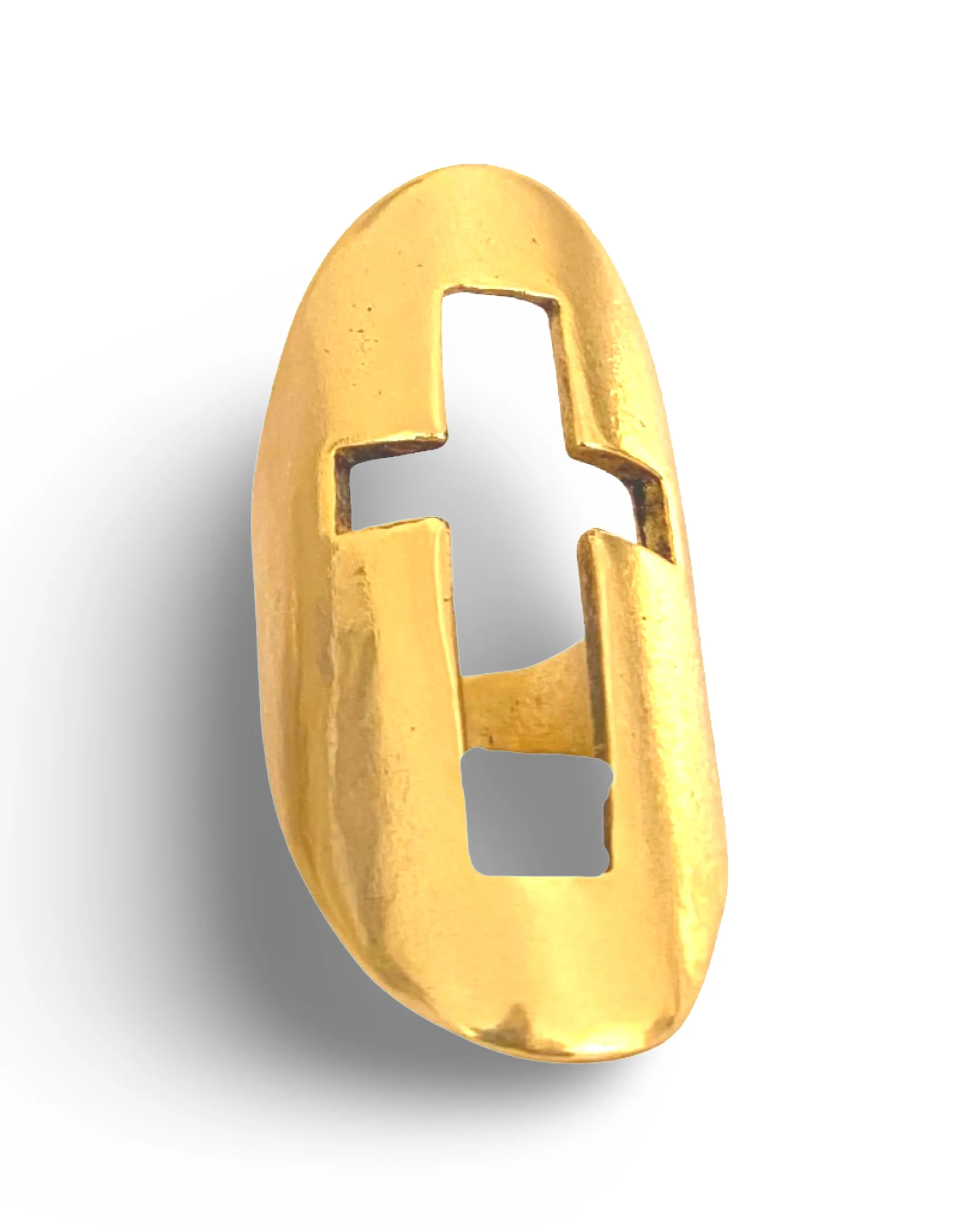 Cross Shield Ring