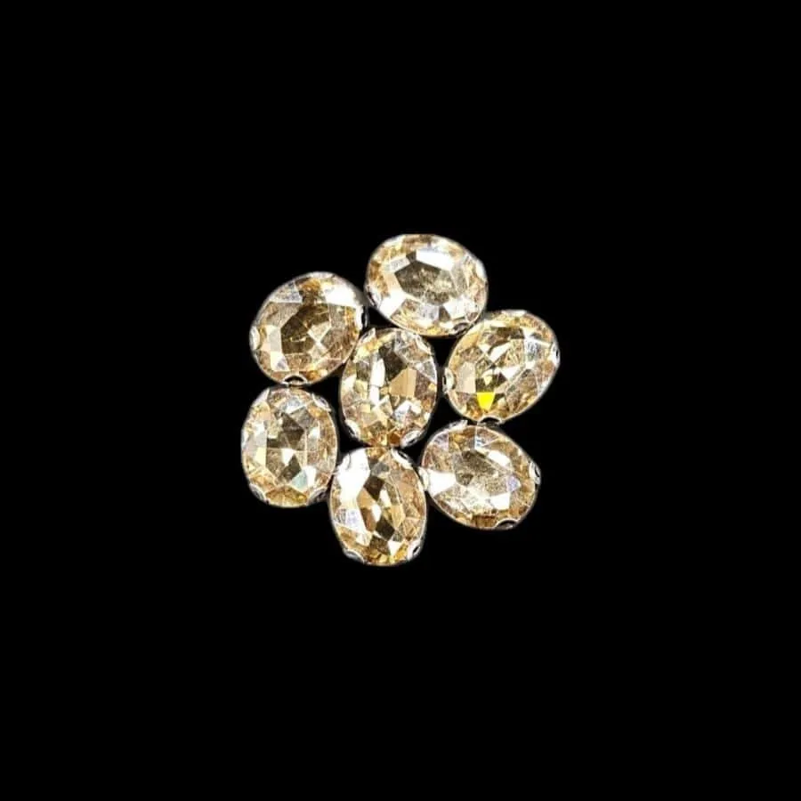 Crystal D.R Stone 8x10 Oval