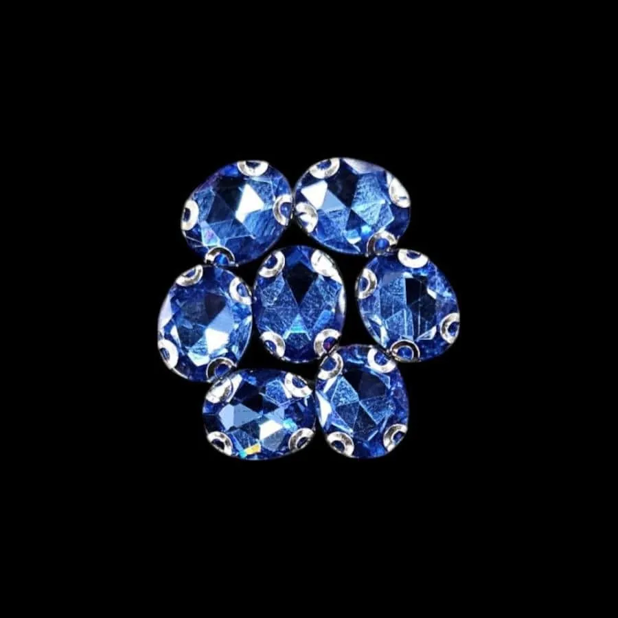 Crystal D.R Stone 8x10 Oval