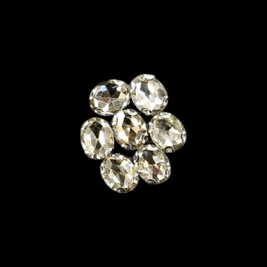 Crystal D.R Stone 8x10 Oval