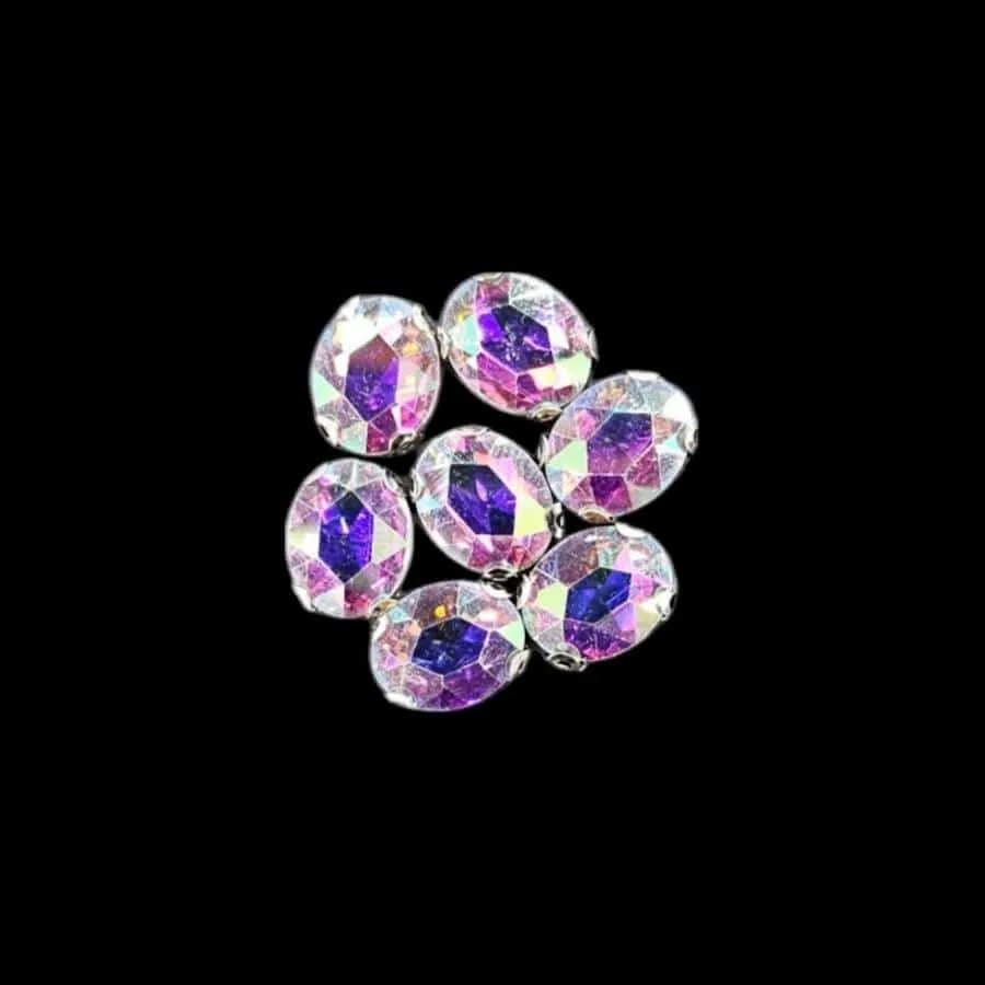 Crystal D.R Stone 8x10 Oval
