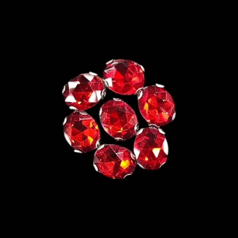Crystal D.R Stone 8x10 Oval