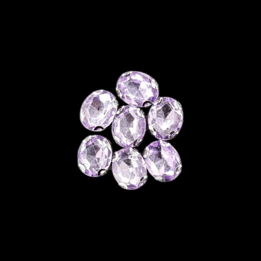Crystal D.R Stone 8x10 Oval