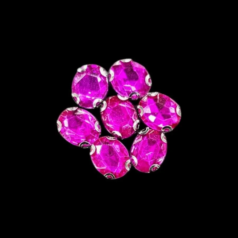 Crystal D.R Stone 8x10 Oval