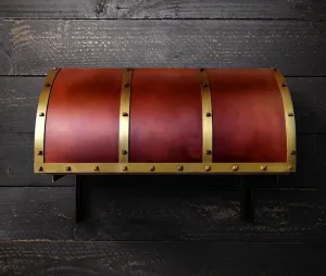 Custom Copper and Brass Range Hood - WINSTON -