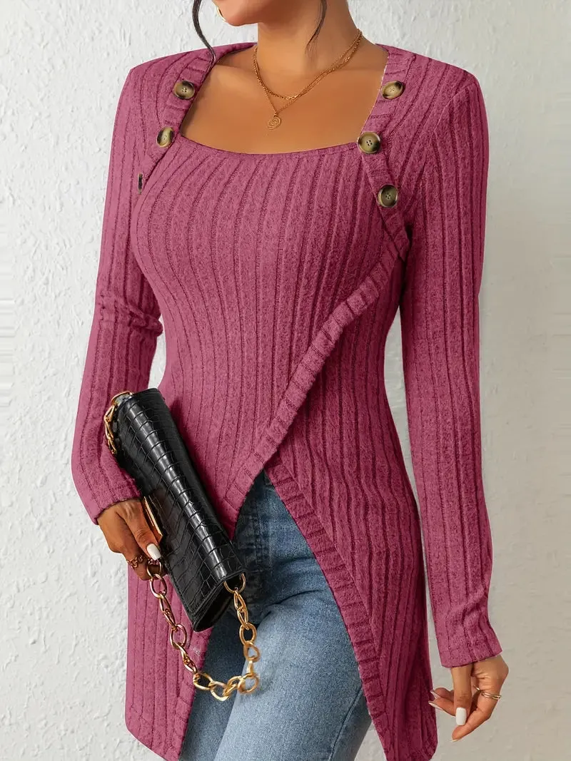 Daisy - Casual Long Sleeve Top