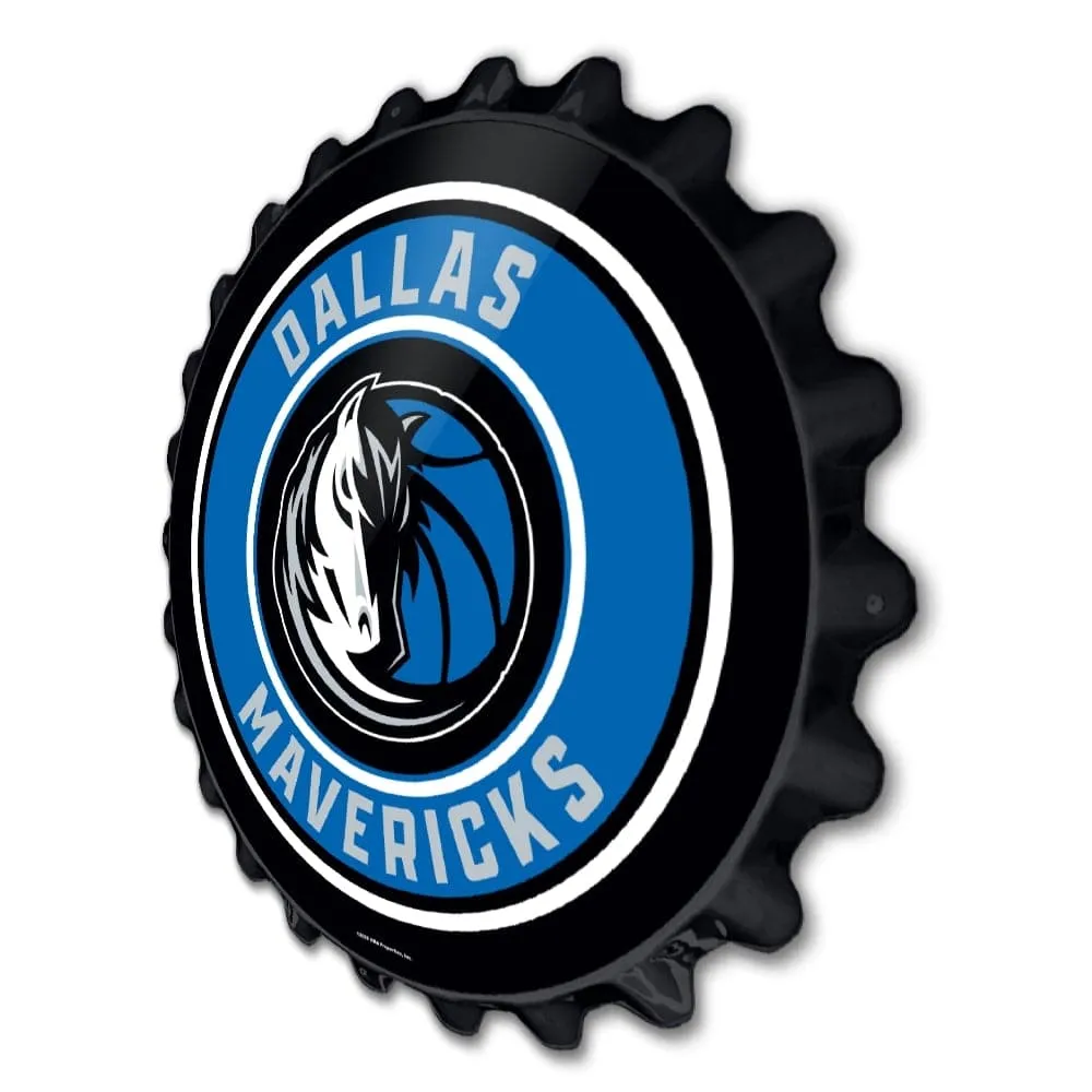 Dallas Mavericks: Bottle Cap Wall Sign