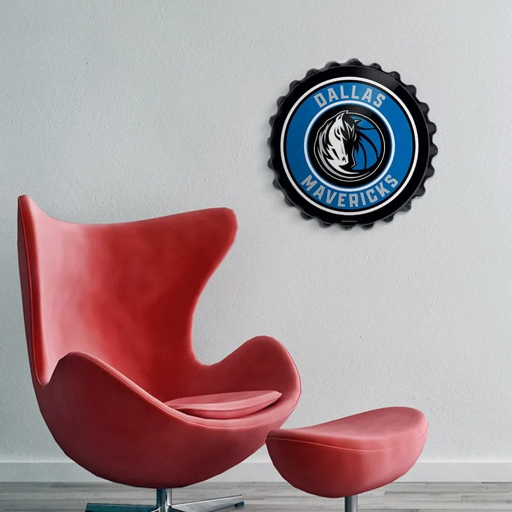 Dallas Mavericks: Bottle Cap Wall Sign