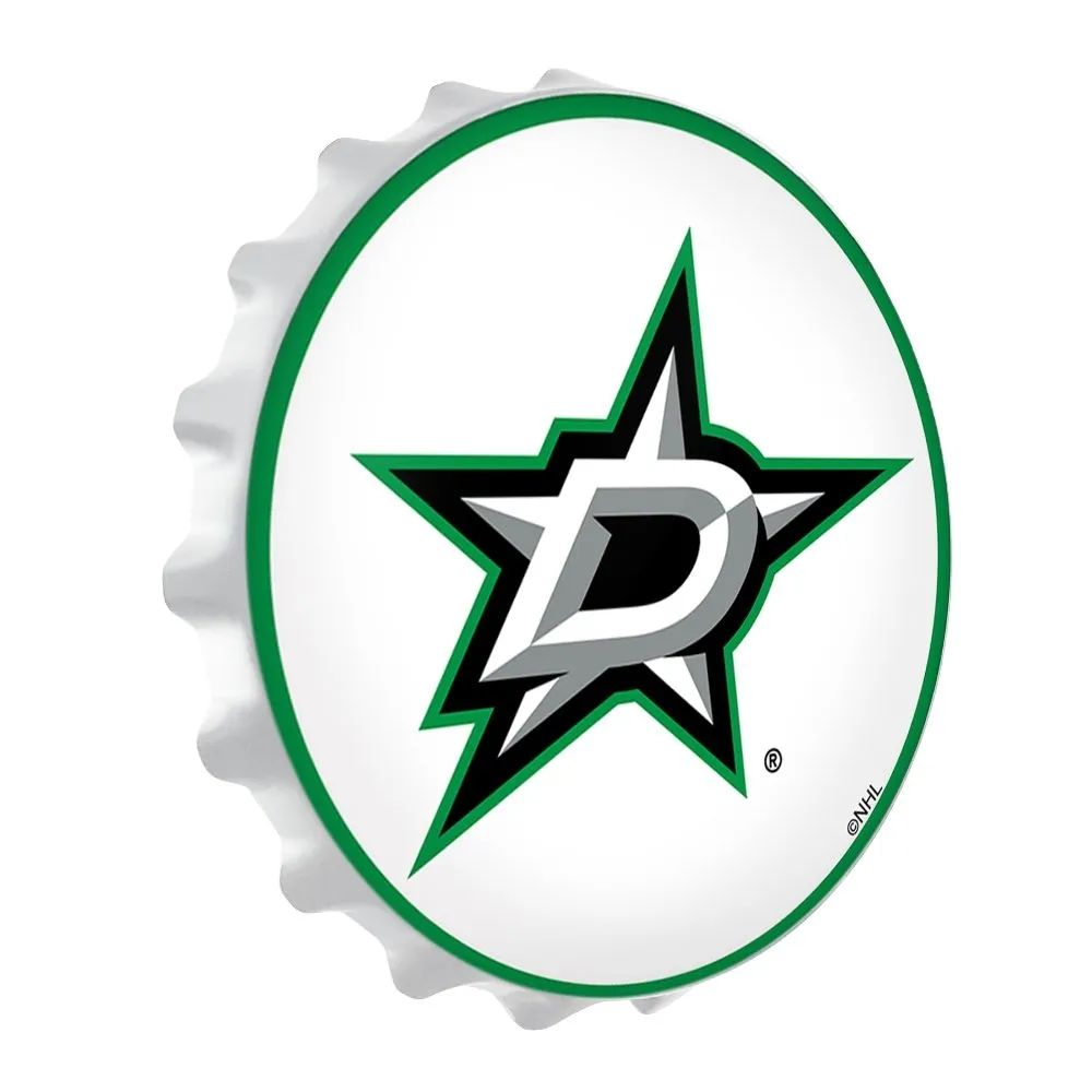 Dallas Stars: Bottle Cap Wall Light