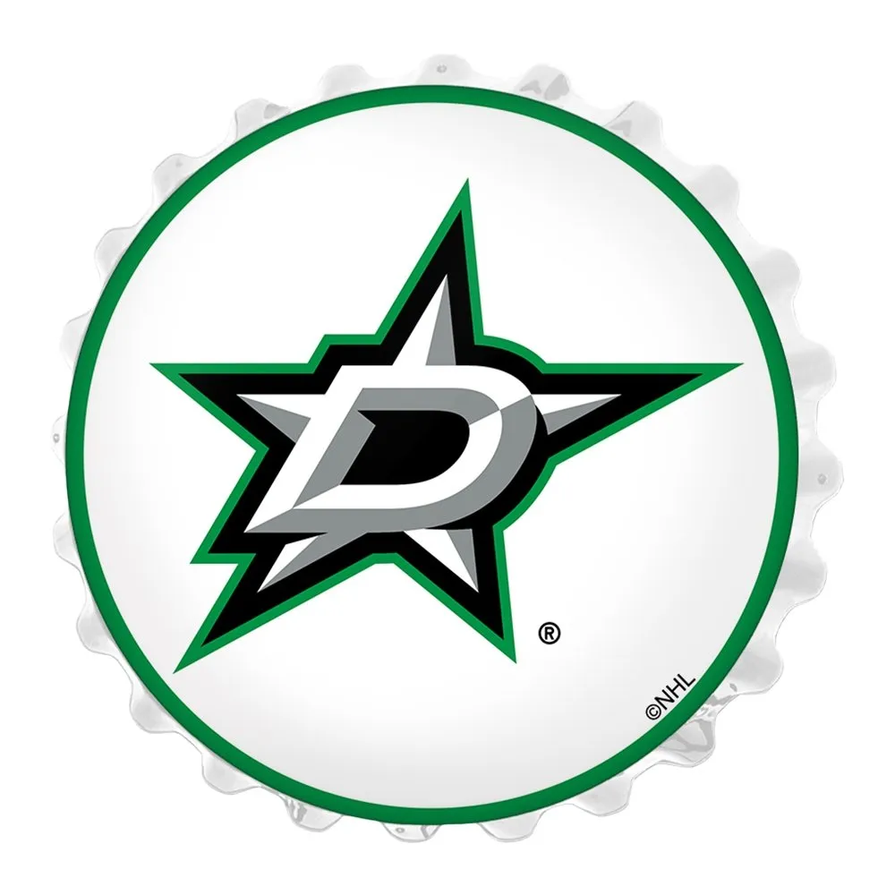Dallas Stars: Bottle Cap Wall Light