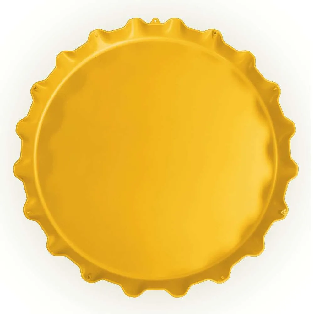 Delaware Blue Hens: Bottle Cap Wall Sign