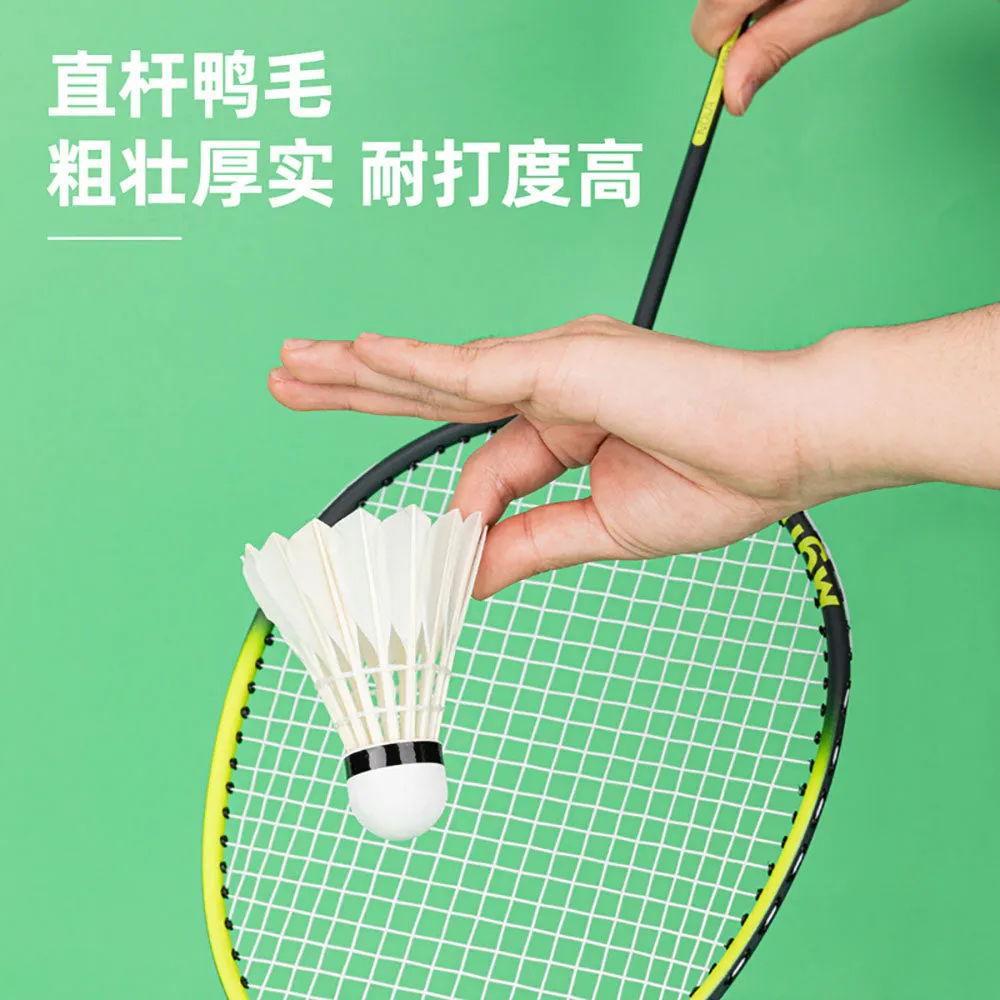 Deli Angenite Badminton Shuttlecocks - 12 Pieces