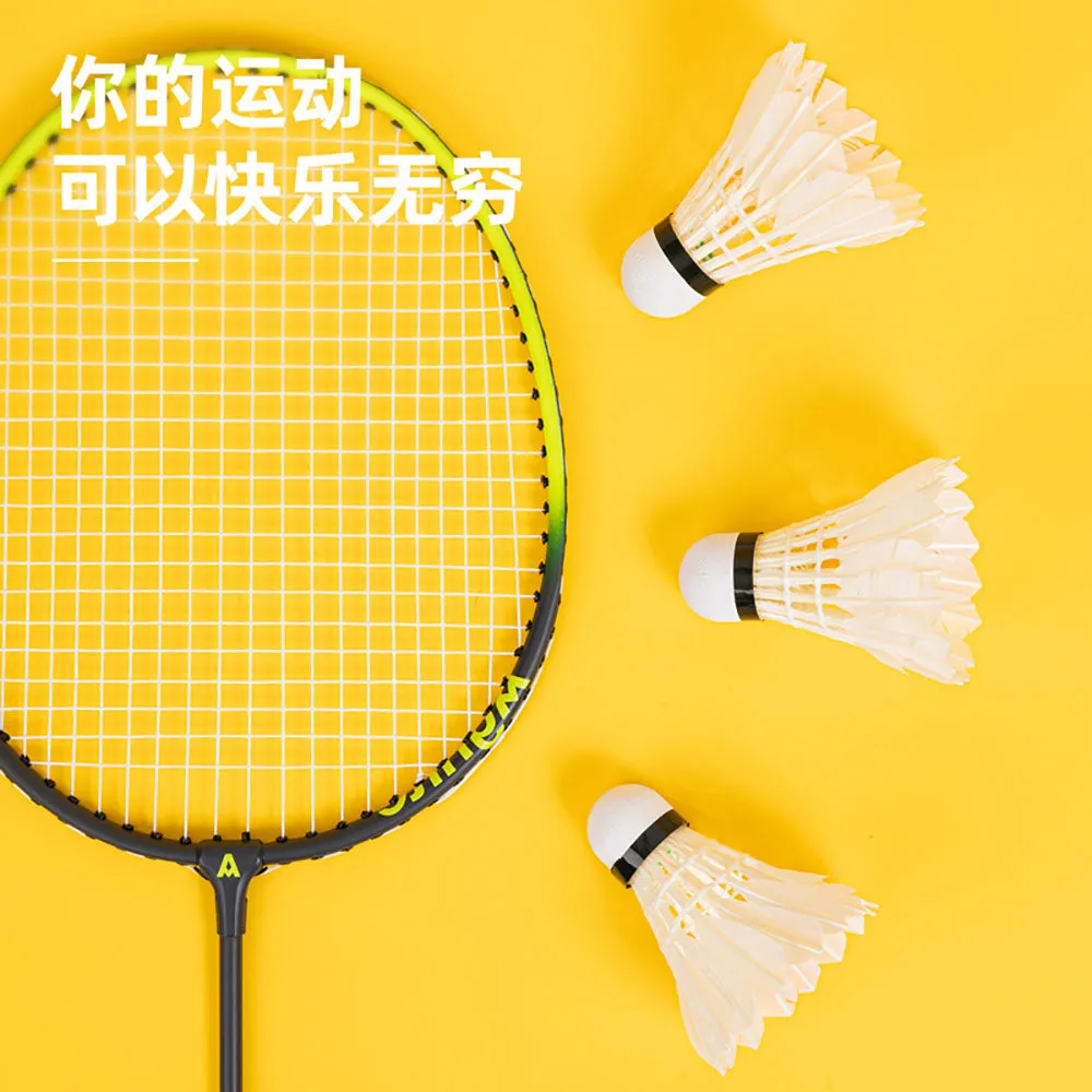 Deli Angenite Badminton Shuttlecocks - 12 Pieces